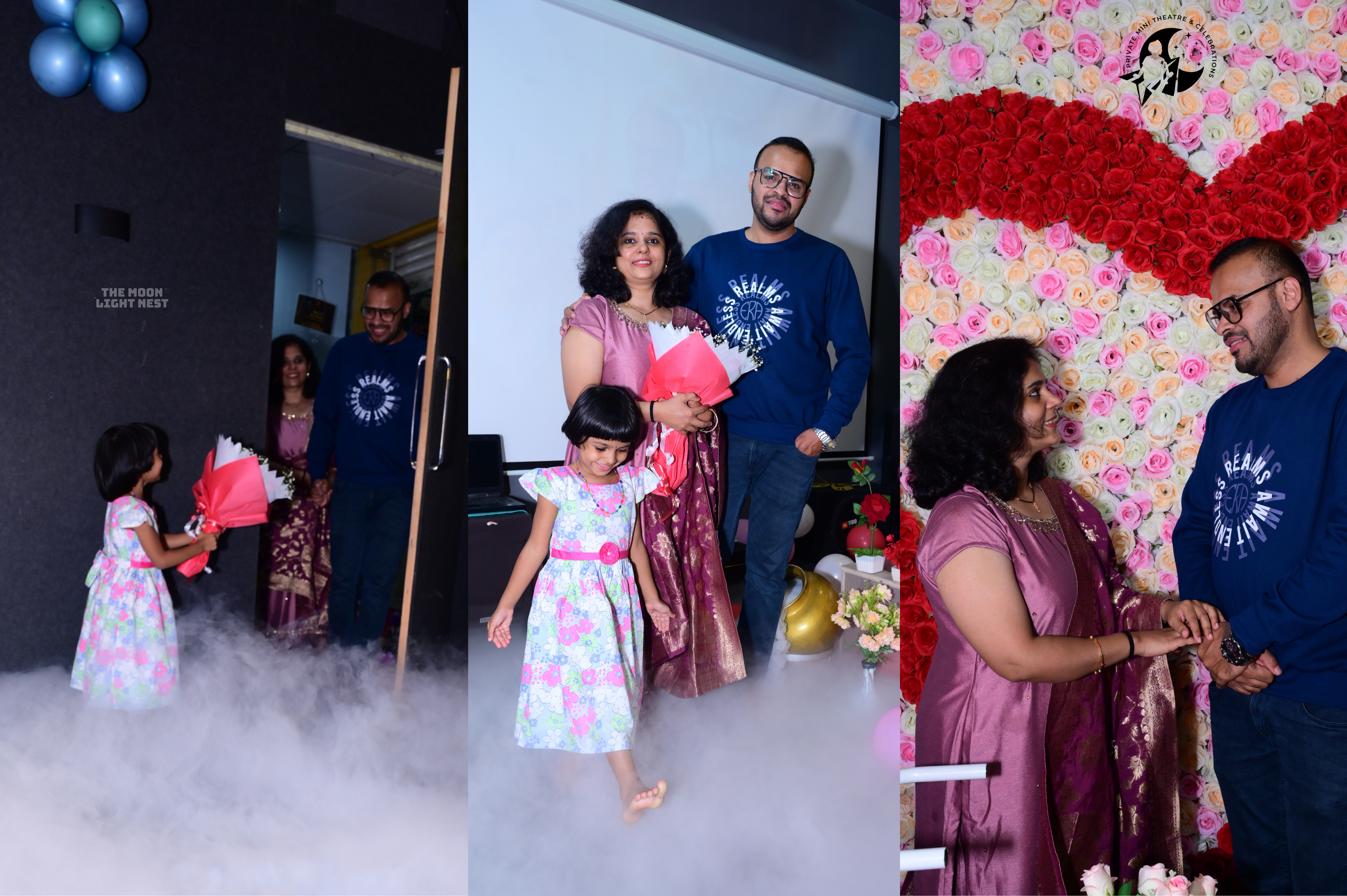 The Moon light Nest private mini theatre near me Bangalore for celebration 5